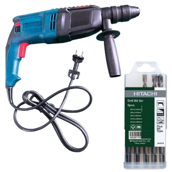 Source Direct – Rotary Hammer with SDS-plus 3 mode & Drill Bit Set (5Pc)