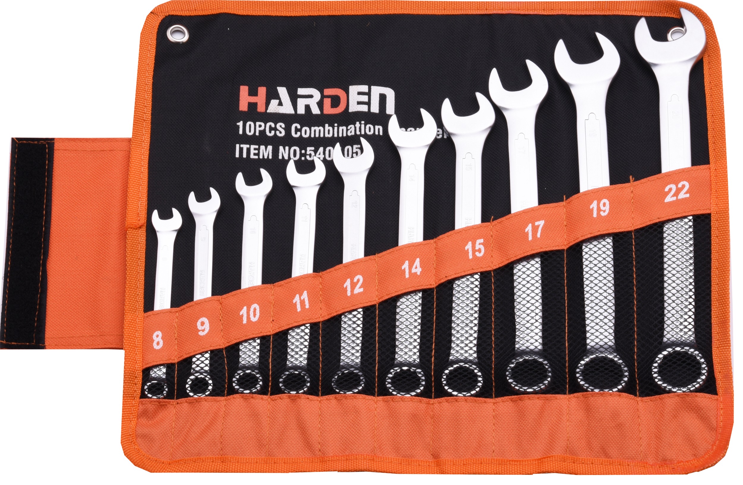 10 Pieces Combination Spanner Set