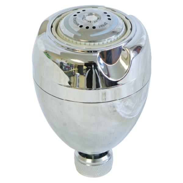 Waco – Shower Head & Saturating Spray and Massage Spray Chrome Shower Head