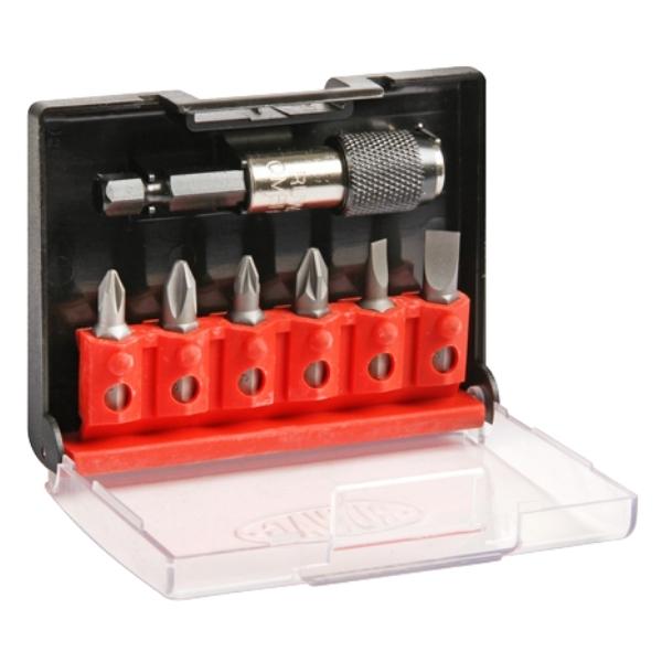 Ruwag – Power Bit Box including Magnetic Bit Holder. – 6 Piece