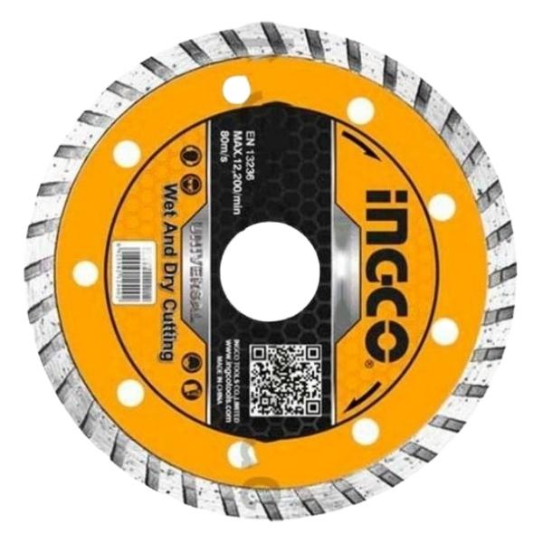 Ingco – Diamond Disc Set 125mm x 22.2mm – 10 Piece