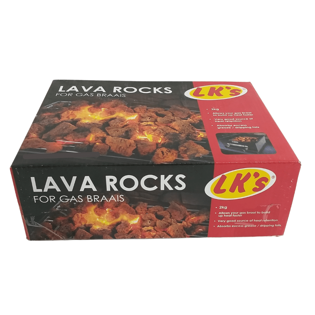 LK’s Lava Rocks for Gas Braais