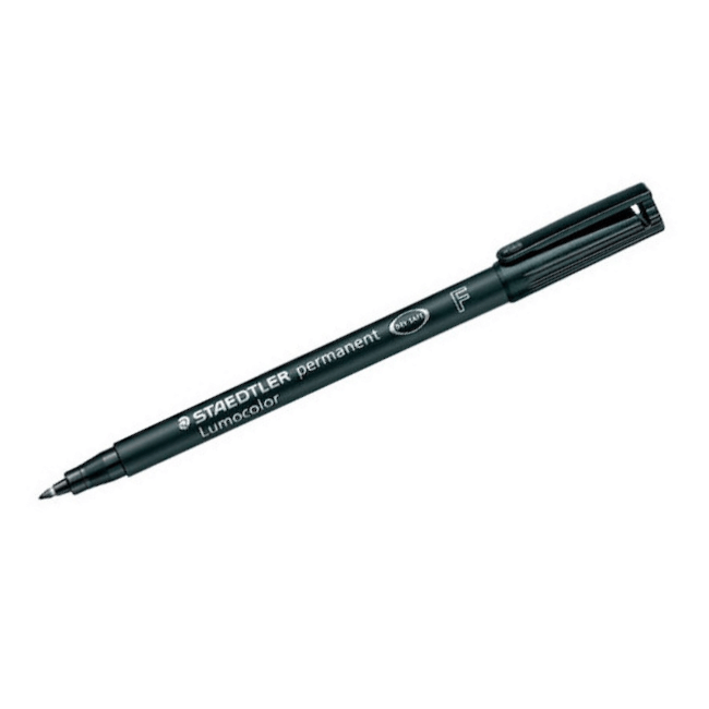 Staedtler Universal Fineliner Lumocolor Permanent F Black