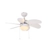 Radiant – Mikro Ceiling Light Fan White Radiant – Mikro Ceiling Light Fan White