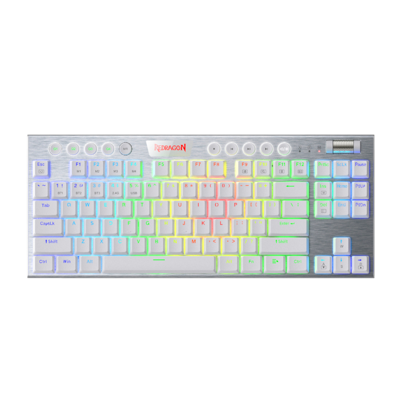 Redragon HORUS 87-Key Low-Profile Wireless RGB Mechanical Gaming Keyboard
