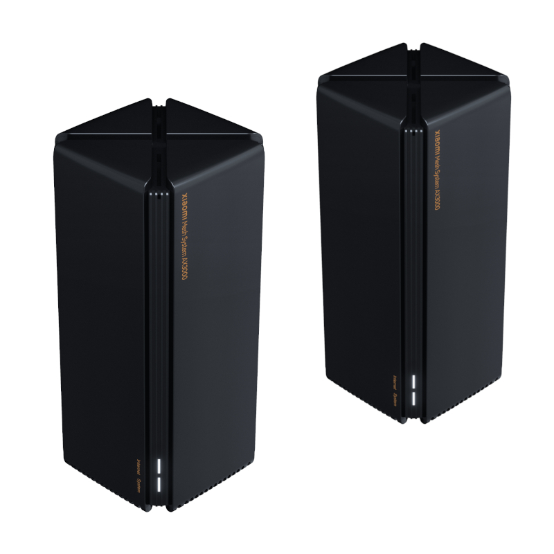 Xiaomi AX3000 2 Pack Mesh System – Black