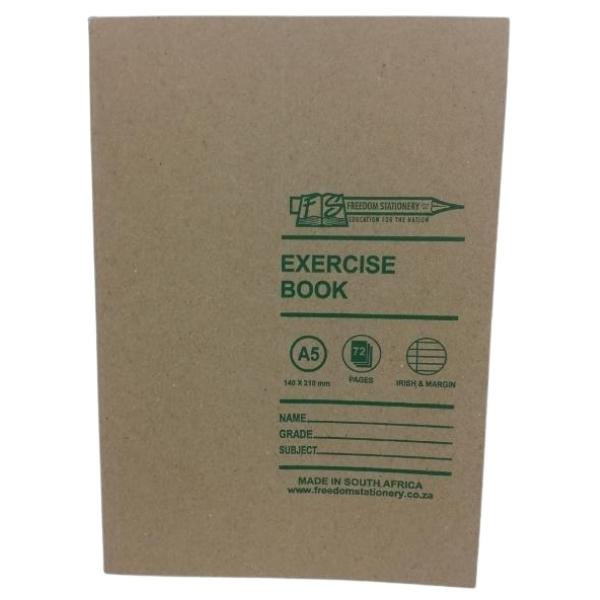 Source Direct – Exercise Book A5 72 Pages Soft Cover – Pack of 20