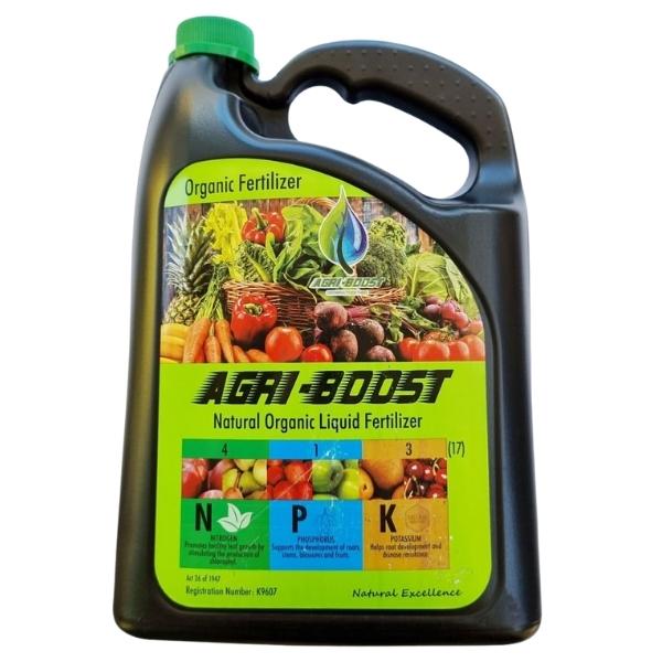 AGRI-BOOST – Natural Organic Liquid Fertilizer – 5L (Pack of 2)