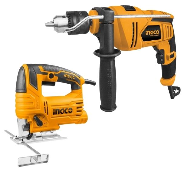 Ingco – Impact Drill 850W and Jig Saw 570W Combo