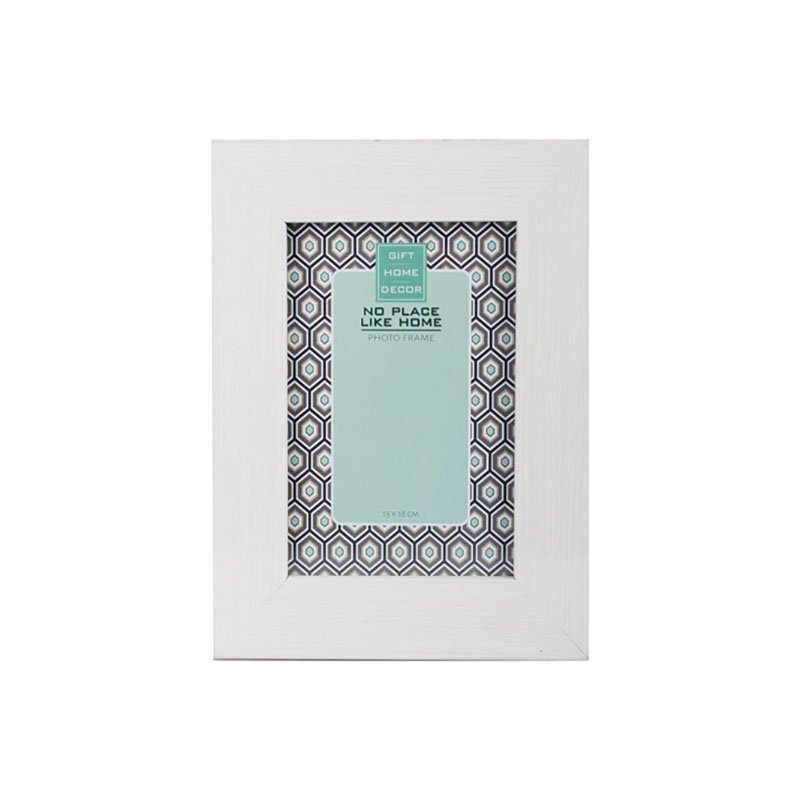 No PLace Like Home – Picture Frame – Home Decor – White – 13cm x 18cm