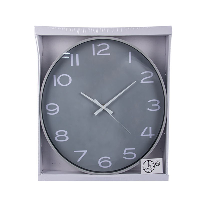 Wall Clock – Round – Home Decor – Household – Plastic – 35cm