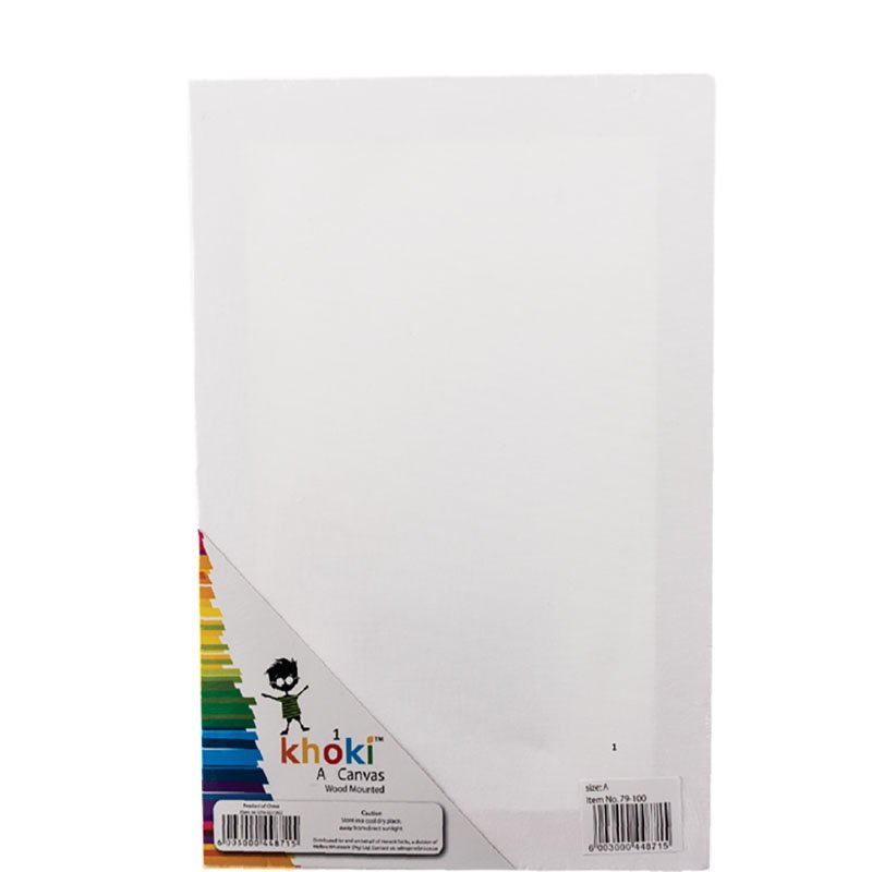 Canvas – Wood Mounted Frame – White – Size A – A1 (594 mm x 841 mm)