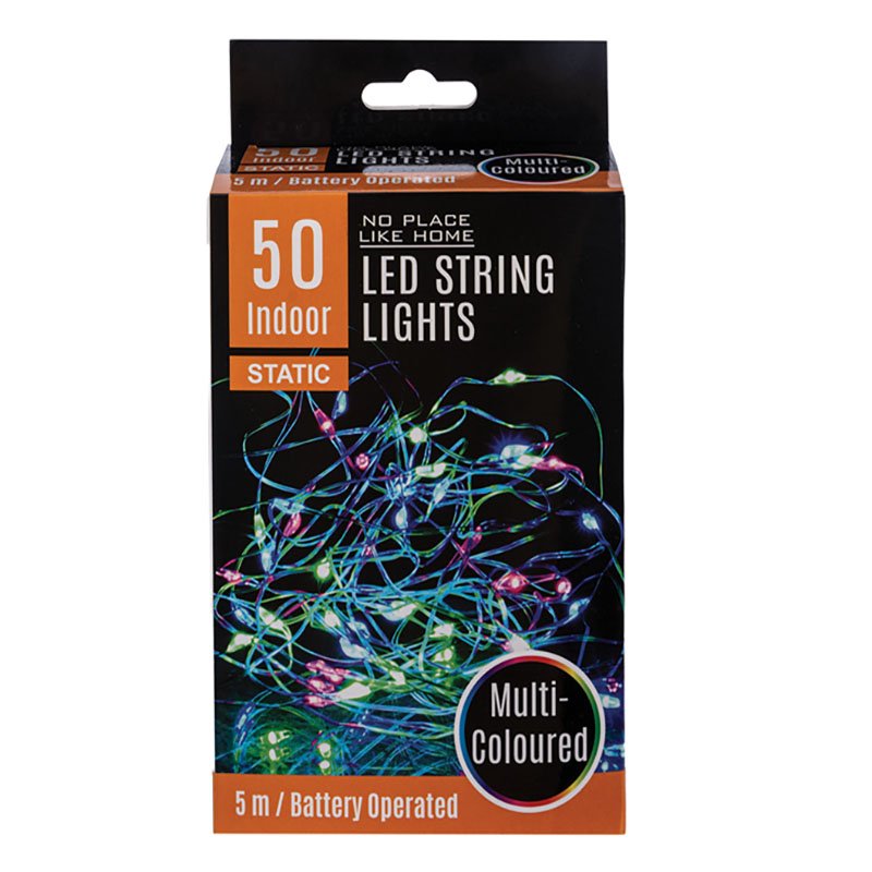 Fairy Lights – LED – Multi-Coloured – 5m