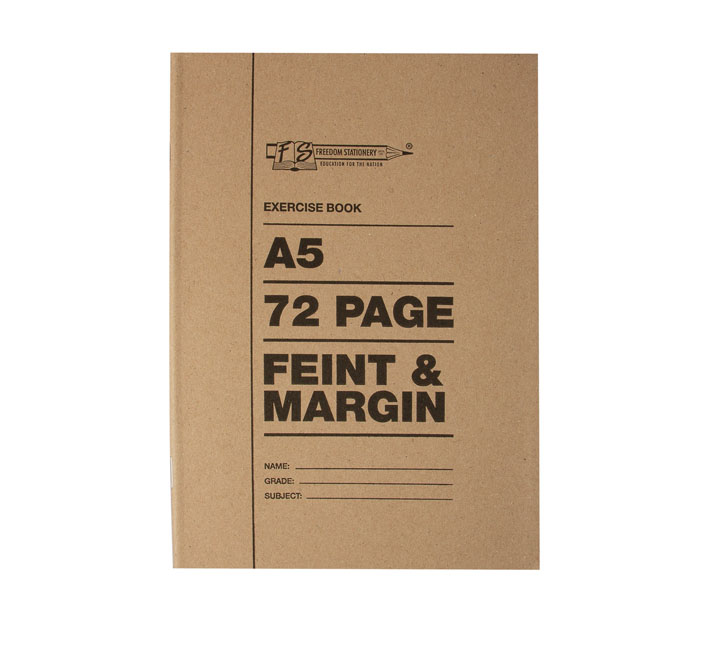 FS – Book – Soft Cover – Feint & Margin – A5 – 72 Page