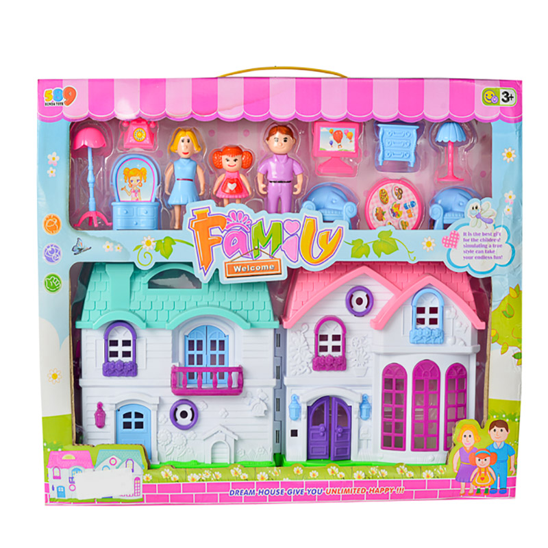 Play Set – Doll House With Accessories