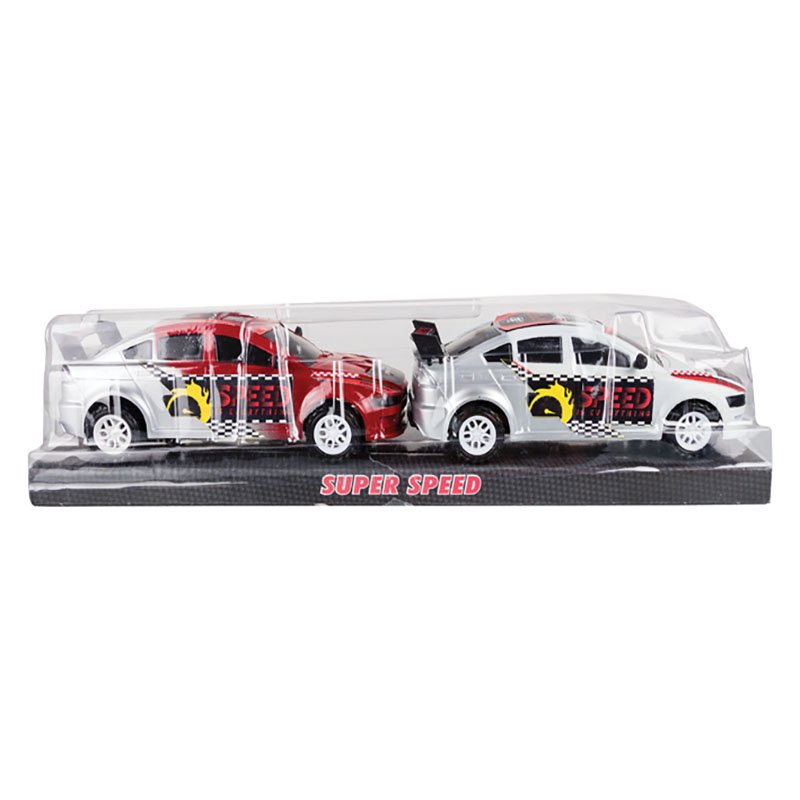 Racer Set – Childrens Car Toy – Sports – Assorted Colours – 40cm – 2 Piece
