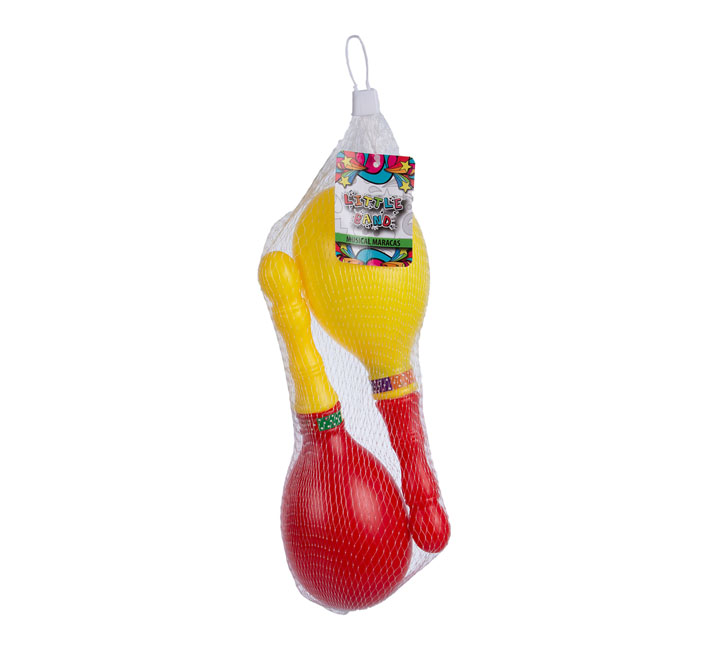Kids Toy – Musical Instrument – Maracas – Multi-coloured – 2 Piece