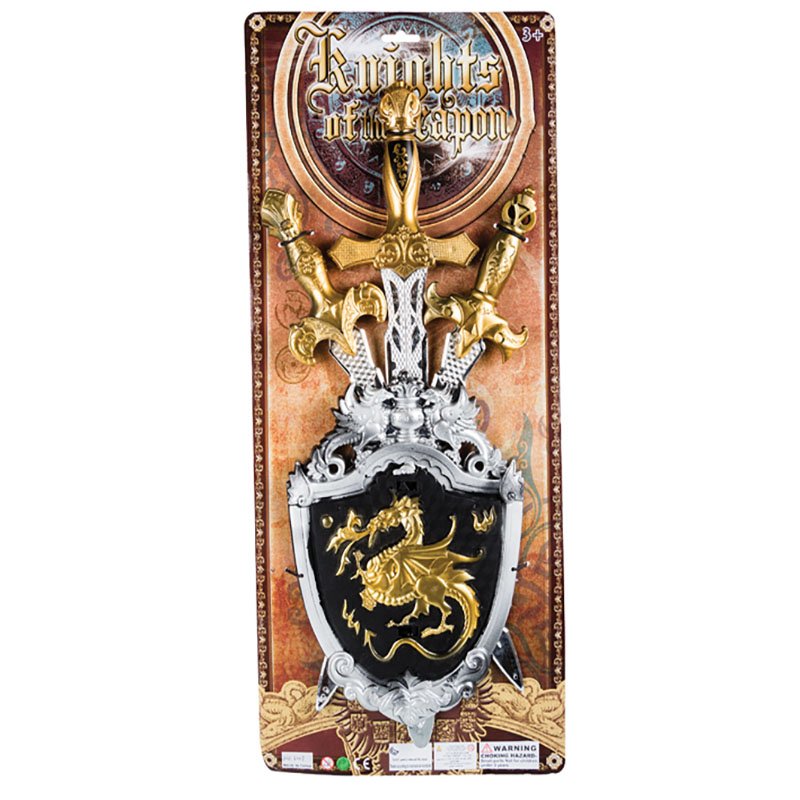 Sword and Shield – Boys Playset – 4 Piece