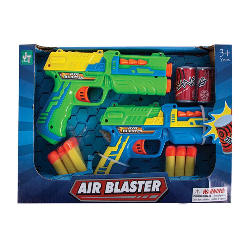 Toy Gun – Air Blaster – BPA-Free Plastic – Multicoloured