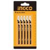 INGCO – Jig Saw Blades T F/CUT for Wood 6TPI – 5 Piece INGCO – Jig Saw Blades T F/CUT for Wood 6TPI – 5 Piece