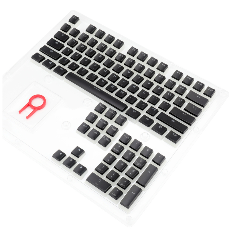 Redragon 104 SCARAB Mechanical Key Caps – Black