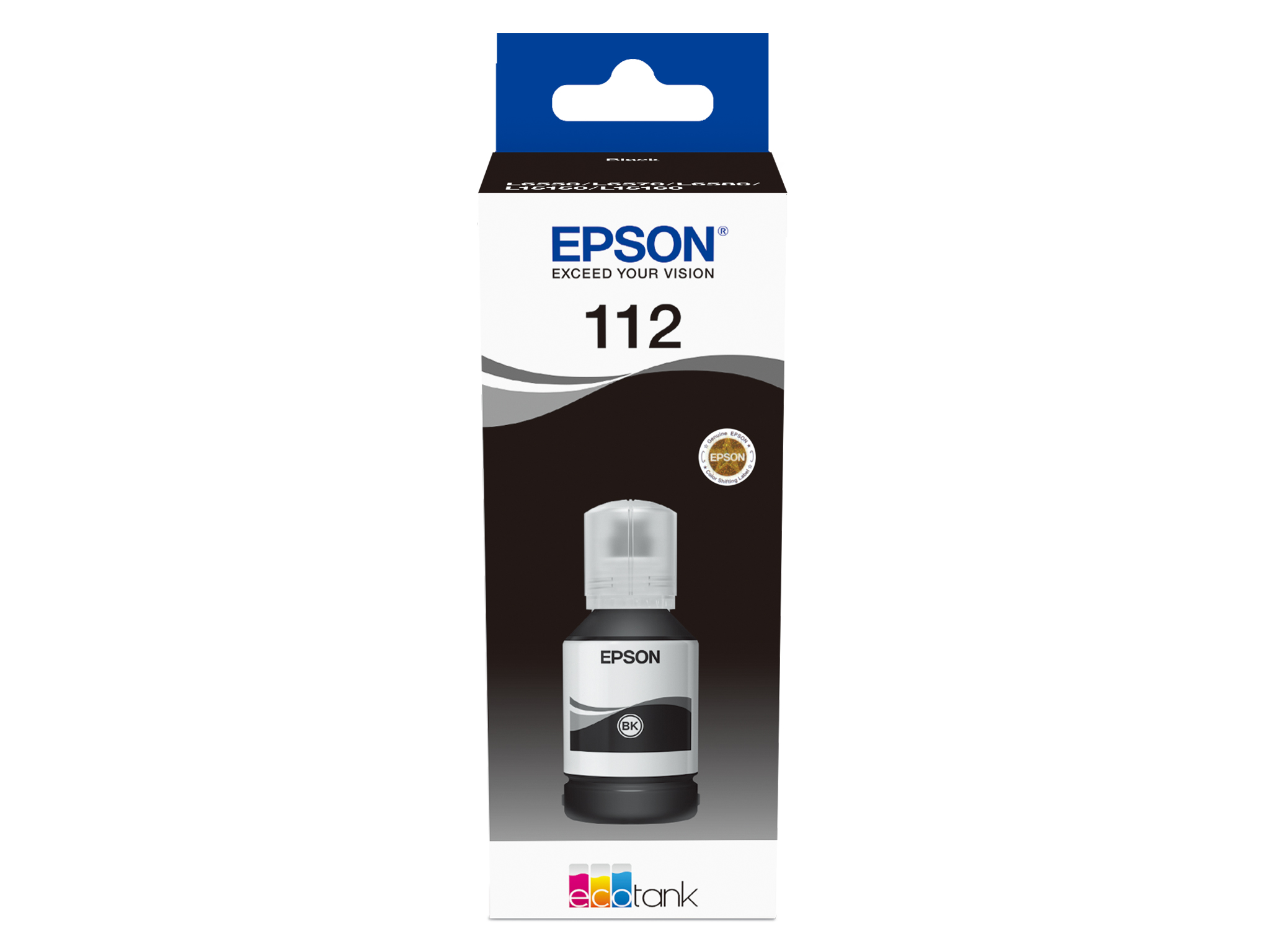 EPSON 112 EcoTank Pigment Black Ink Bottle