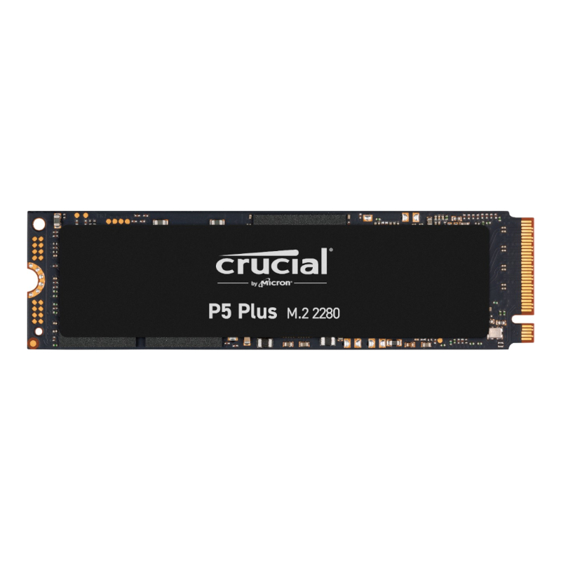 Crucial P5 Plus 500GB M.2 NVMe 3D NAND SSD – Black