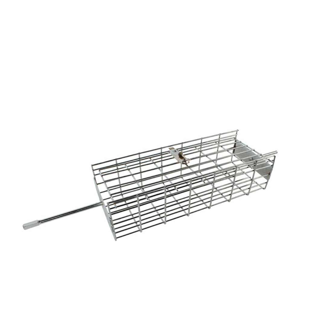 Rotisserie Basket – Large Deep – Chrome