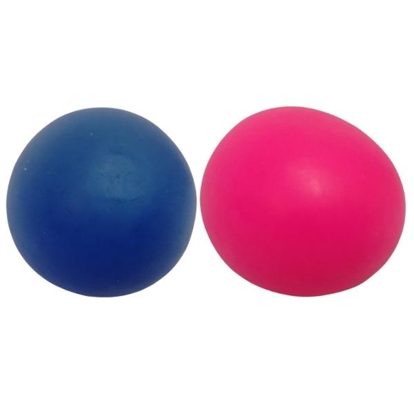 Source Direct – Squishy Light Up Ball Pink and Blue – 8cm