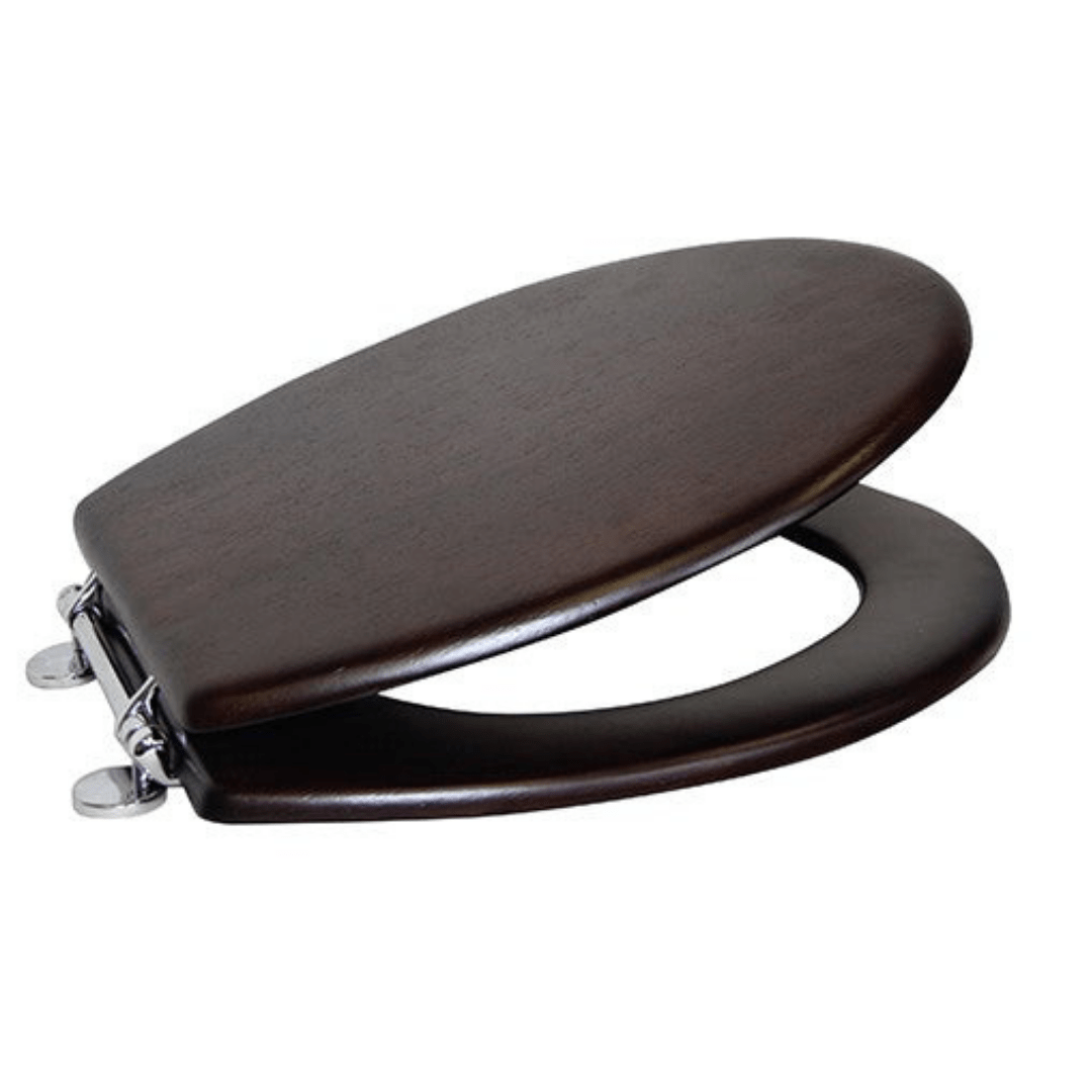 Atlantica Woodline Toilet Seat – Mahogany