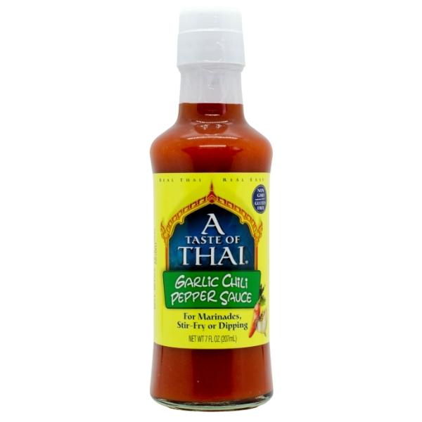 A Taste of Thai – Garlic Chili Pepper Sauce 207ml – Pack of 6