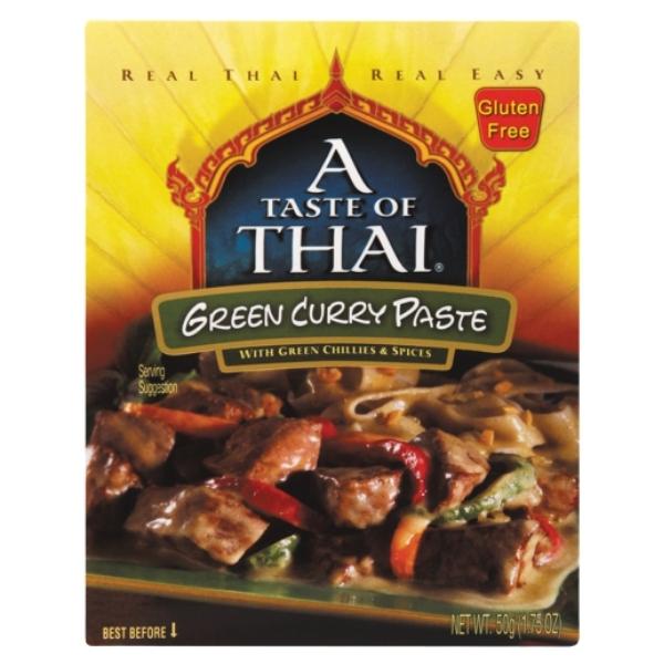 A Taste of Thai – Green Curry Paste 50g – Pack of 3