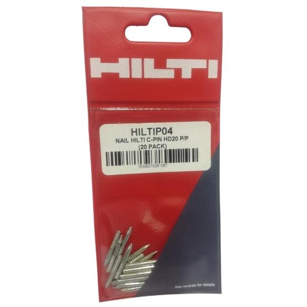 HILTI – C-Pins Nail HD20 P/P – 20 Piece