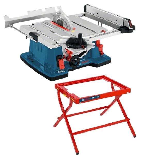 BOSCH – Table Saw GTS 10 XC and Table Saw Stand GTA 6000 Combo