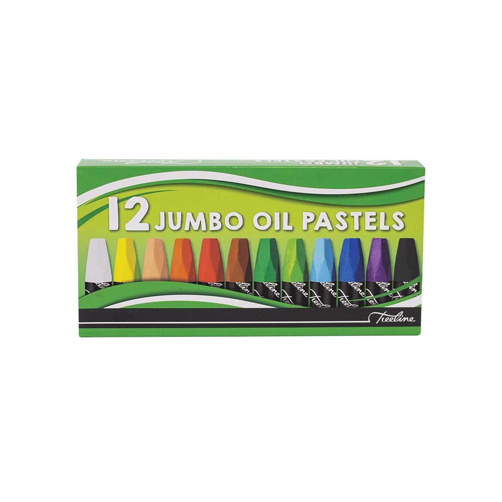 Treeline Jumbo Oil Pastels – Pack of 12