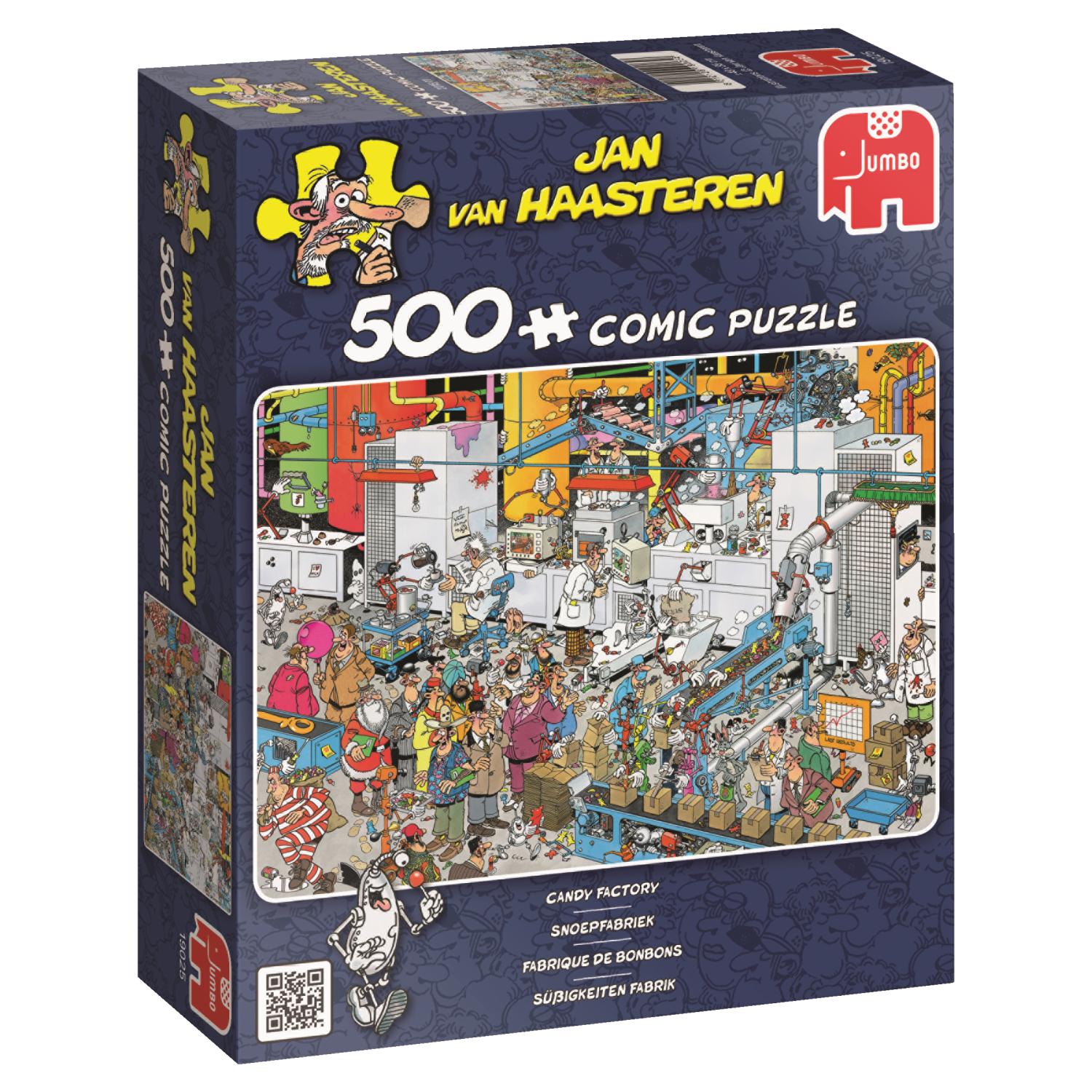 Jumbo Jan Van Haasteren Candy Factory – 500 Pieces