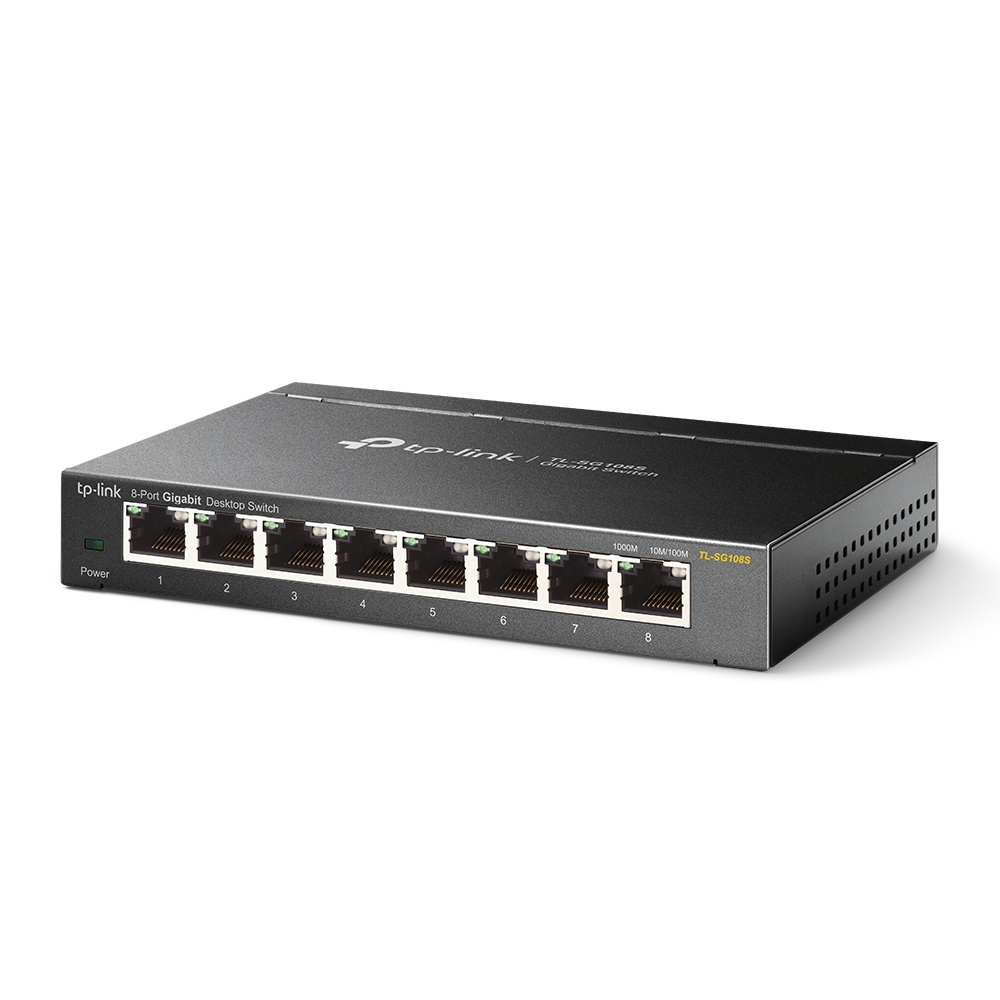 8-Port 10/100/1000Mbps Desktop Network Switch