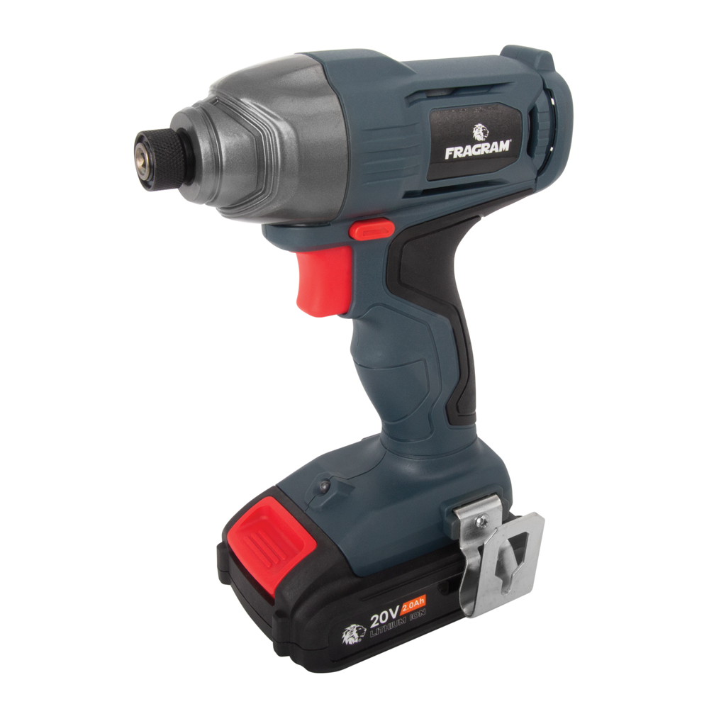 Fragram 20V Cordless Impact Driver Inclu 2.0Ah Lithium Ion Battery & Charger