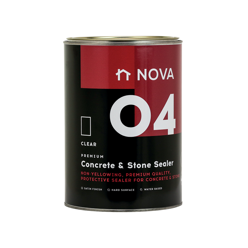 Nova 4 Concrete & Stone Sealer – Satin / Clear 5lt