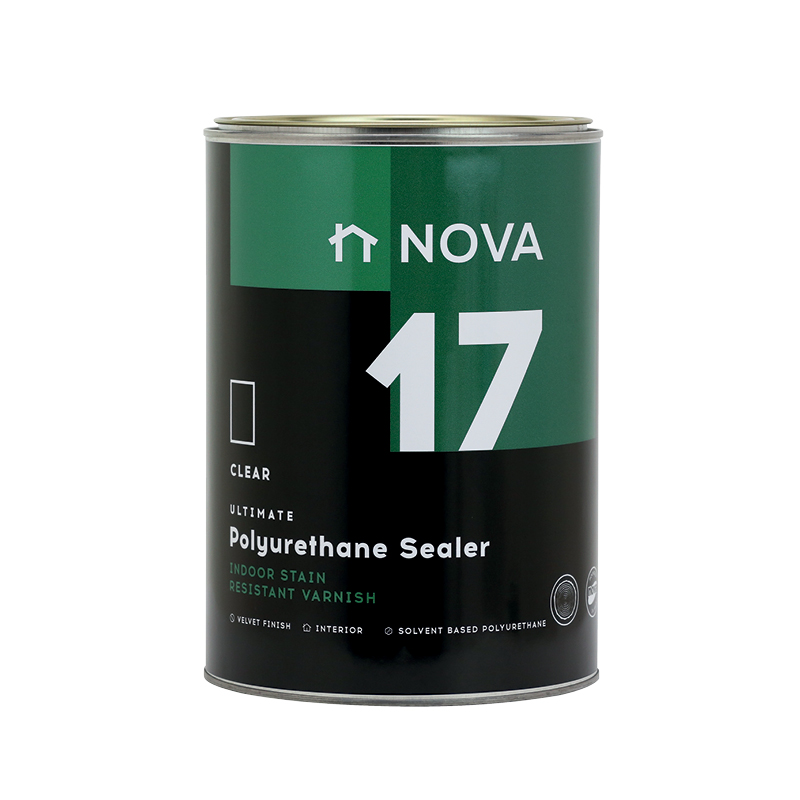 Nova 17 Polyurethane Sealer – Gloss / Clear – Interior Varnish – 500 ml