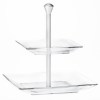 Borgonovo Modi’ 2-Tiered Tray With Metal Stand (15+21) Borgonovo Modi’ 2-Tiered Tray With Metal Stand (15+21)