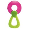 Chicco – Fresh Relax Ring With Handle Teethers – Pink Chicco – Fresh Relax Ring With Handle Teethers – Pink