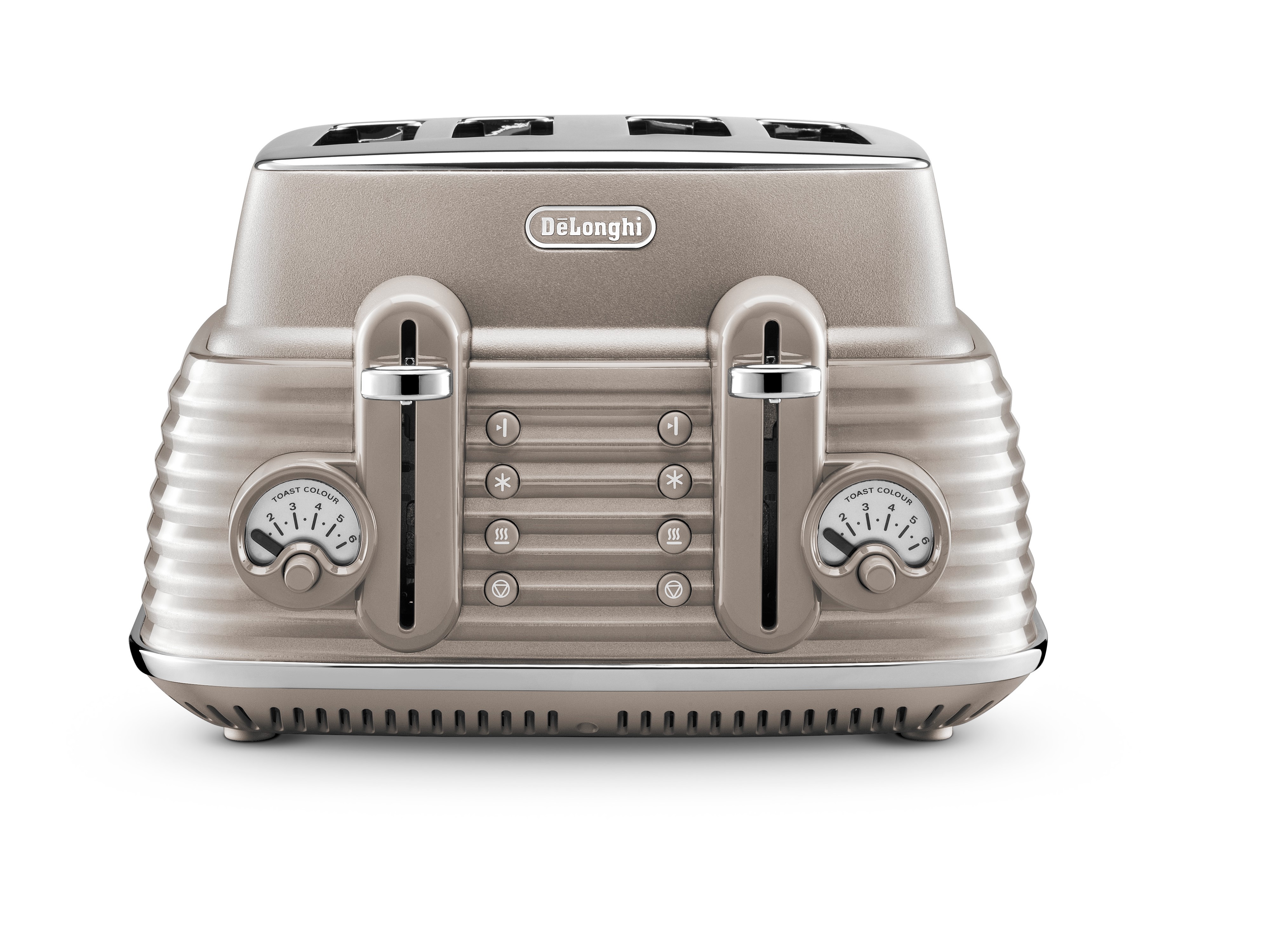 Delonghi – Scultura Selections 4 Slice Toaster – CTZS4003 – Clay Beige