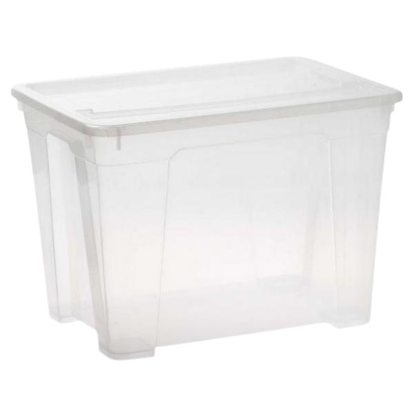 Contour – Storage Box / Storage Organiser 21L Clear – Pack of 10