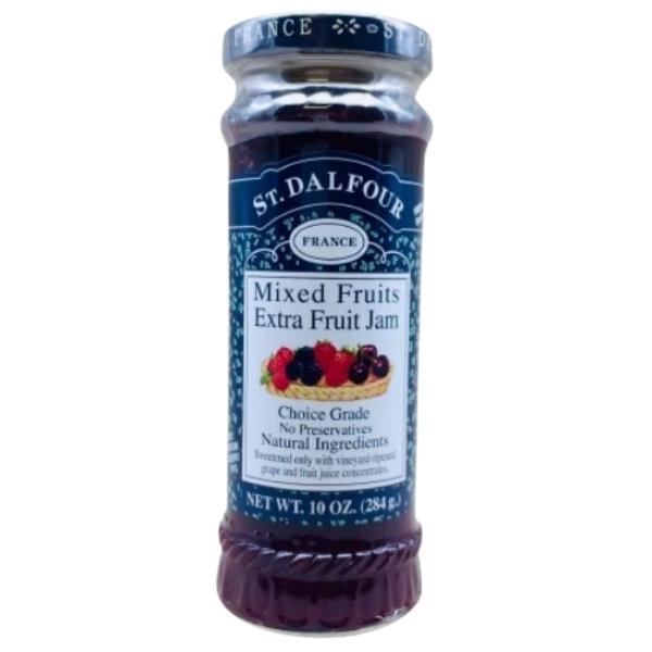 ST DALFOUR – Jam / Mixed Fruits Extra Fruit Jam 284g – Box of 12