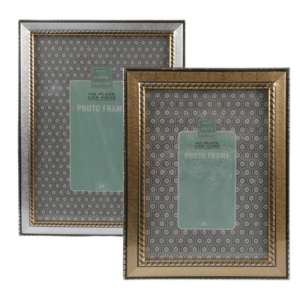 Set of 3 PICTURE FRAME PL MARBLED CERT A3 ASSTD