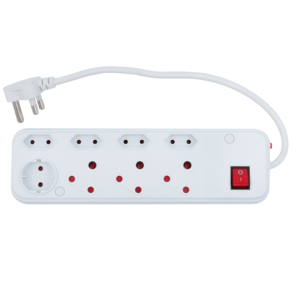 Digitech Way Multiplug Switched 4x5A+3x16A+1xShuko