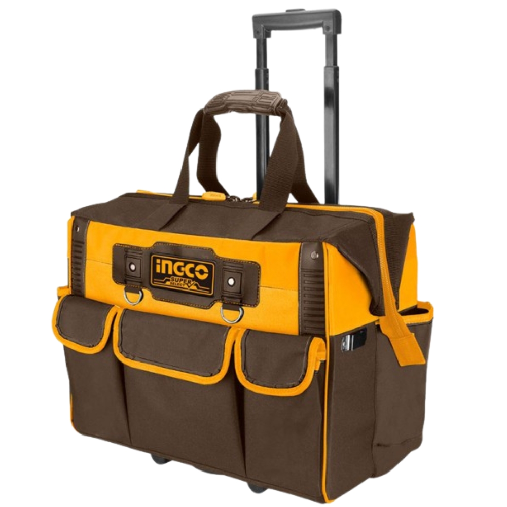 Ingco – Tool Bag/Rolling/Wheeled Rigid Tool Bag 50cm x 36cm x 41cm