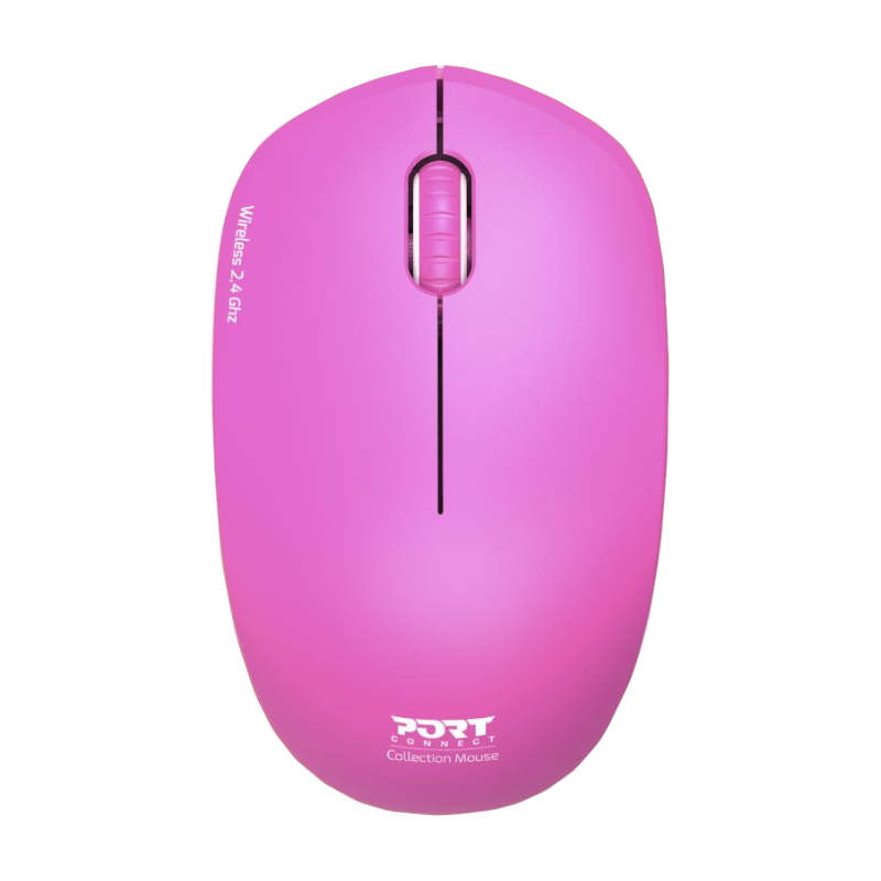 Port Connect Wireless Collection Mouse – Pink