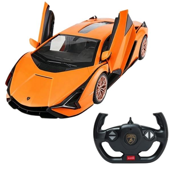 RASTAR – Lamborghini Sian FKP 37 RC Car 1/14 Scale with Remote Controller – Orange